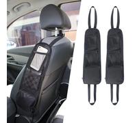 2 Unidades Bolsillo Lateral Asiento para Dacia Sandero II (ab Bj.2012-2020)