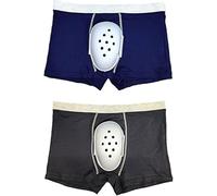 2 Unidades Boxer Transpirables para Niños tras Circuncisión, Calzoncillos Post Circuncisión, Ropa Interior Protectora, Recuperación Quirúrgica Algodón(2 Pack1,4XL-4XLarge)