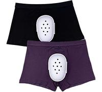 2 Unidades Calzoncillos Post Circuncisión Transpirables para Niños Ropa Interior Protectora Circuncisión Boxer de Recuperación para Niño Pantalón de Rehabilitación tras Cirugía(C,3XL-3XLarge)