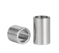 2 unidades Casquillo de cojinete hueco redondo de acero inoxidable 304, 8x14x22mm