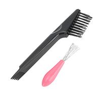 2 Unidades Cepillo Limpiador para Peines y Herramientas de Peluquer a Herramienta Ergon mica para Eliminar Polvo y Residuos Ideal para Salones Profesionales y Uso Dom stico