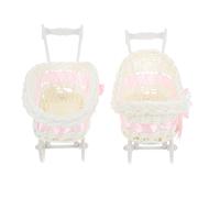 2 Unidades Cesta Almacenamiento Diseño Carrito Soporte Dulces Regalo