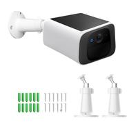 [2 unidades] Compatible con EufyCam 2C/2C Pro/2 Pro/E20/E40 y Google Nest Cam Soporte de pared - Resistente a la intemperie, rotación de 360 grados, instalación segura y fácil para uso en interiores y
