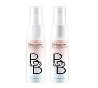 2 unidades corrector spray de maquillaje BB Cream Matt Control Blanqueamiento impermeable a prueba de sudor duradero blanqueamiento tono de la piel, bolsas de ojos con cobertura completa, ojeras,