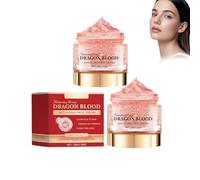 2 Unidades Crema Facial Sangre de Dragón, Hidratante Tensora Crema, Con Extracto de Sangre de Dragón, Facialcrema Día Noche, Reduciendo la Apariencia de Arrugas y Líneas Finas