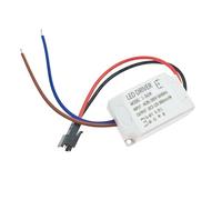 2 unidades de 1-3 x 1 W LED driver power supply with built-in LED constant current 3W ceiling light power supply with IC ballast electronic ballast