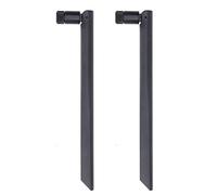 2 unidades de 10 dBi ganancia de doble banda WiFi 2 4G 5 8G Omnidireccional SMA interfaz macho de alto rendimiento para routers equipos de red