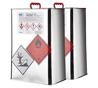 2 unidades de 10 litros MC24® de aguarda 40/65 disolvente limpiador de gasolina ligera