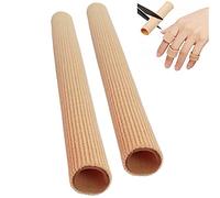 2 unidades de 15 cm recortables para los dedos de los pies, protectores de silicona separadores para el corte, alivio del dolor de la formación de ampollas, callos y comodidad.