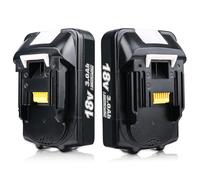 2 unidades de 3,0 Ah BL1815 batería de repuesto para Makita 18 V batería de ion de litio, compatible con cargadores originales de 18 V y herramientas eléctricas inalámbricas BL1830 BL1840 BL1850