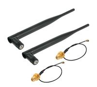 2 unidades de 900/915/920 MHz 6dBi, compatible con antena LoRa 868 MHz, SMA Antennes Omni direccional, antena de 868 MHz para Gateway, router y aplicaciones IoT