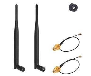 2 unidades de 900/915/920 MHz 6dBi, compatible con antena LoRa 868 MHz, SMA Antennes Omni direccional, antena de 868 MHz para Gateway, router y aplicaciones IoT