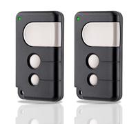 2 unidades de abridor de puerta de garaje con mando a distancia compatible con Chamberlain MotorLift LiftMaster TX4RUNI,TX2REV,84335EML,84333E,94333E,4335EML, 433,92 MHz, para MotorLift 500, 700, 1000