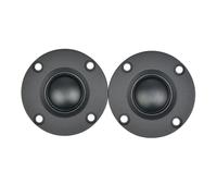 2 Unidades de Altavoz de Agudos de CúPula Blanda con PelíCula de Seda Negra de 6Ω y 30 W