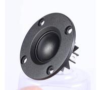 2 Unidades de Altavoz de Agudos de CúPula Blanda con PelíCula de Seda Negra de 6Ω y 30 W