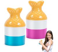 2 unidades de aplicador de crema solar, protector solar para niños, rodillo rellenable, protector solar para niños