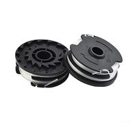 2 unidades de bobina de repuesto de doble corte para cortabordes para Greenworks G40lt G40lt30 21107 Longitud 6 m, diámetro 1,4 mm cuerda y bobina