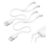 2 unidades de cable de carga USB magnético compatible con Satisfyer Pro 2 | Tipo dividido compatible con Satisfyer Pro 2, cable de carga de 0,8 m, sustituye al original