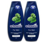 2 unidades de champú Schauma For Men 2 x 400 ml