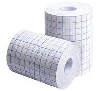 2 unidades de cinta médica: 10 cm x 10 m cinta adhesiva transpirable, cinta médica, fijación elástica, vendaje no tejido para espalda, hombros, brazos, muñecas, muslos