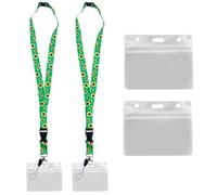 2 unidades de cordón de girasol con 4 soportes para tarjetas de girasol, cinta con girasoles ocultos, soporte para tarjetas de identificación de girasol, para llaveros, teléfonos móviles