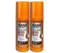 2 unidades de crema de peinado profesional ISANA para rizos de ensueño, 2 x 150 ml