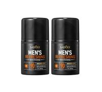 2 unidades de crema solar para hombres SPF 90+, loción solar hidratante, crema solar, protección solar, leche SPF 90+ loción solar, crema hidratante instantánea eficaz