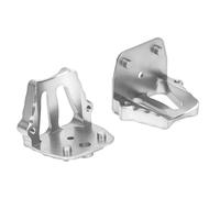 2 Unidades de disipador de Calor for Motor Delantero y Trasero de aleación de Aluminio 7760 for Coches RC Crawler for Tra-xxas 1/5 y for XM-axx 77076-4 77086-4(Army Green)