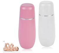 2 unidades de ducha de glúteos: bidé portátil de 400 ml para el cuidado del puerperio, bidé fácil de reemplazar toallitas húmedas y baño de ducha, ducha íntima moderna, semanal, bidé de viaje portátil