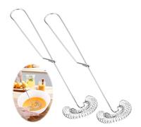 2 unidades de escobas en espiral, batidor de acero inoxidable, mini batidor de espiral, batidor de espuma plano, varillas batir, batidor de mano para leche, huevos, utensilios de cocina