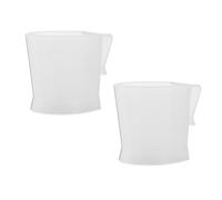 2 unidades de estantes de almacenamiento multiusos para montaje en la puerta del refrigerador, portátiles, materiales de polipropileno resistentes para la organización del hogar, lados del