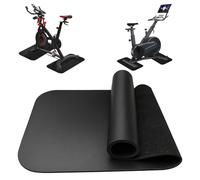2 unidades de esteras protectoras para el suelo para equipos deportivos, aparatos de fitness, 28 x 70 cm, esterilla protectora para fitness, cinta de correr, esteras protectoras, esteras de gimnasio