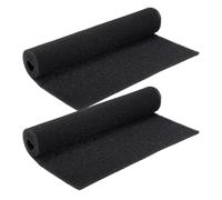 2 unidades de filtro de filtro de aire, rollo de filtro de espuma de repuesto para aire acondicionado, 61 x 38 cm, recortable, filtro de aire, fácil de instalar, filtro de repuesto para sistemas de