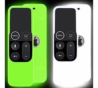 2 unidades de fundas para Apple TV 4K y 4ª generación, de silicona, antideslizante, a prueba de golpes, para mando a distancia Apple TV, Siri, color azul cielo