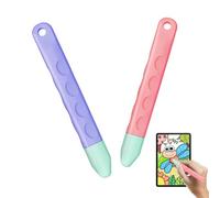 2 unidades de lápiz para tablet para niños, lápices táctiles para pantallas táctiles, tableta, lápiz táctil táctil, silicona suave para niños, tablets, relojes inteligentes