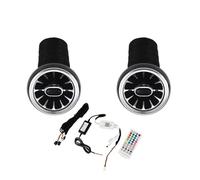 2 Unidades De Luces LED Para Consola Delantera De Coche Reemplazo Salida De Ventilación De Aire Acondicionado Para Benz Clase C W204 2011-2013 Ventilación Aire Acondicionado(With LED)