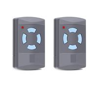 2 unidades de mando a distancia Hörmann HSM4-868, 4 canales, 868,3 MHz, para Garagentoröffner SupraMatic, ProMatic, RotaMatic, LineaMatic, incluye 2