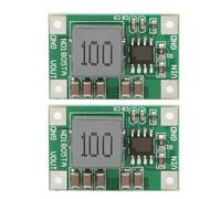 2 Unidades de módulo Reductor de 5-18 V a 3/3,3 V 3,7/4,2 V 5 V 6 V convertidor Reductor de Motor ND1805TA regulador de Voltaje de Alta eficiencia para proyectos electrónicos de (5-18 V a 3,7 V)