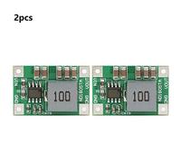 2 Unidades de módulo Reductor de 5-18 V a 3/3,3 V 3,7/4,2 V 5 V 6 V convertidor Reductor de Motor ND1805TA regulador de Voltaje de Alta eficiencia para proyectos electrónicos de (5-18V a 6V)