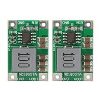 2 Unidades de módulo Reductor de 5-18 V a 3/3,3 V 3,7/4,2 V 5 V 6 V convertidor Reductor de Motor ND1805TA regulador de Voltaje de Alta eficiencia para proyectos electrónicos de (5-18 V a 3,3 V)