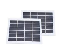 2 Unidades de Panel Solar 2W 6V Células Solares para Cargador de Batería Solar DIY Kits de Siatem Solar de Alta Conversión