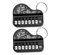 2 Unidades De Piano Mini Musical Instrumento Colgante