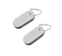 2 unidades de piedra pómez natural Premium removedor de callos piedra pómez piedra pómez herramientas pedicura piel dura removedor de callos natural exfoliante de pies para eliminar la piel muerta