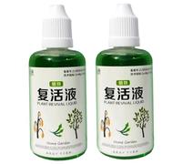 2 unidades de potenciador de raíces para plantas, fertilizante líquido para plantas de interior para apoyar el crecimiento, mejorar las hojas verdes y revitalizar las de interior, suminis.