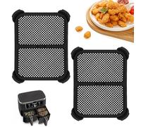 2 unidades de protección contra salpicaduras para freidora de aire caliente AF400EU, silicona antisalpicaduras, compatible con Foodi MAX Dual Zone AF400EU/AF451EU, protege serpentinas de calor