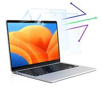 2 unidades de protección de pantalla para MacBook Pro de 13 pulgadas (2016-2022, M1, M2) y MacBook Air de 13 pulgadas (2018-2021, M1), anti-luz azul, anti reflejos, película protectora de pantalla