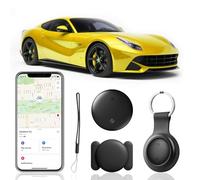 2 unidades de rastreadores GPS para coche compatibles con Apple Find My App, rastreador GPS, rastreador de coche, certificado Apple MFi, sin ABO, sin SIM, localización en tiempo real, función de
