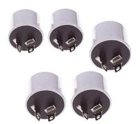 2 unidades de relé intermitente de 2 pines, 12 V, 20 A, compatible con coches y motocicletas(5pcs)