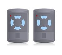 2 unidades de repuesto para abridor de puerta de garaje HSM4-868, mando a distancia 868,3 MHz, 4 canales, compatible con HSE2-868 HS4-868, Blue Buttons