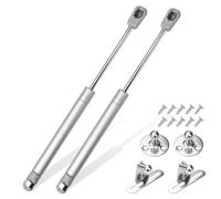 2 Unidades de Resorte Hidráulico de Gas, Pistón 120 N, Amortiguador para Cocina y Muebles, Elevador Neumático, Bisagras para Puertas